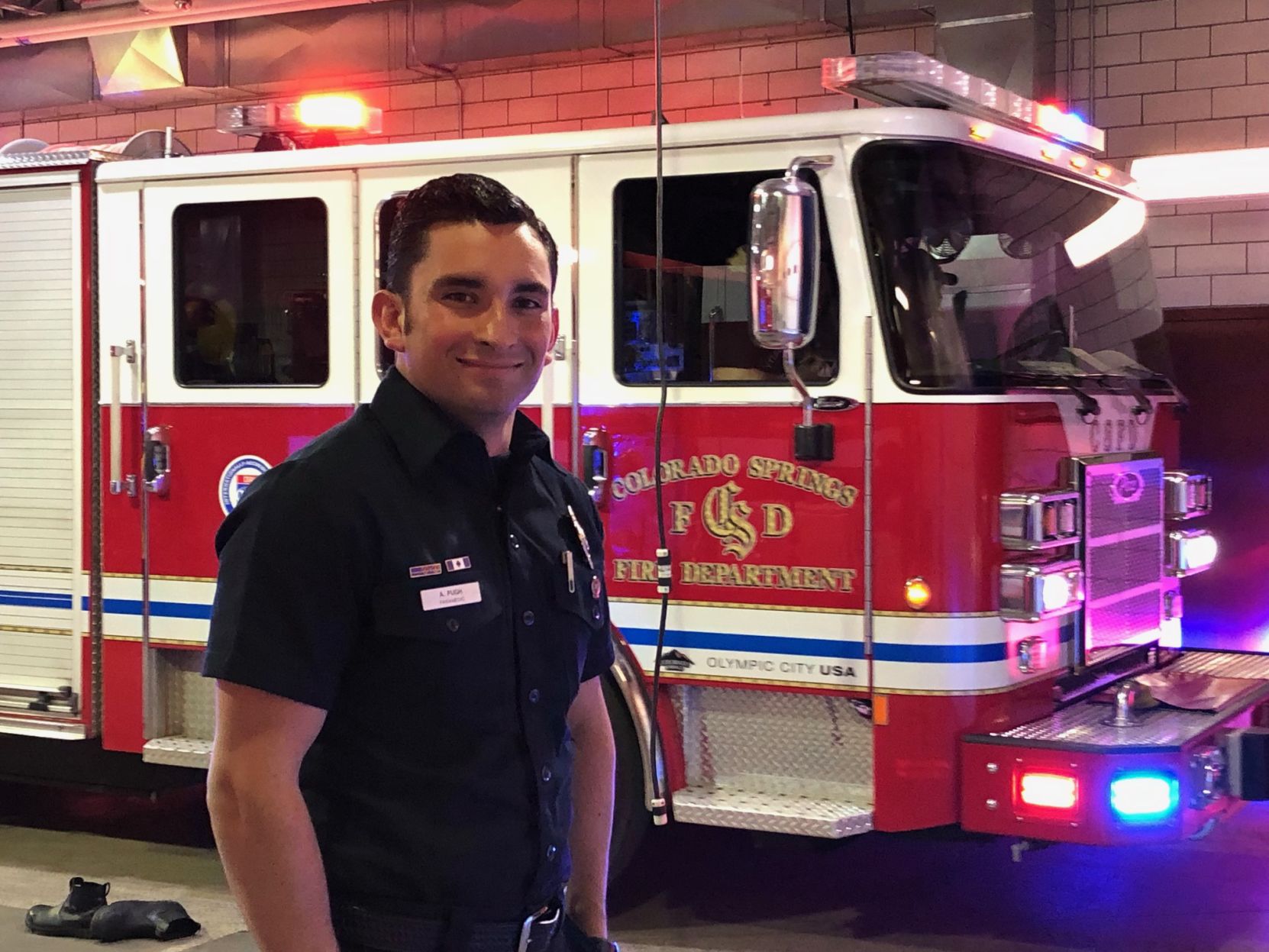 Austin Pugh, Colorado Springs firefighter and paramedic